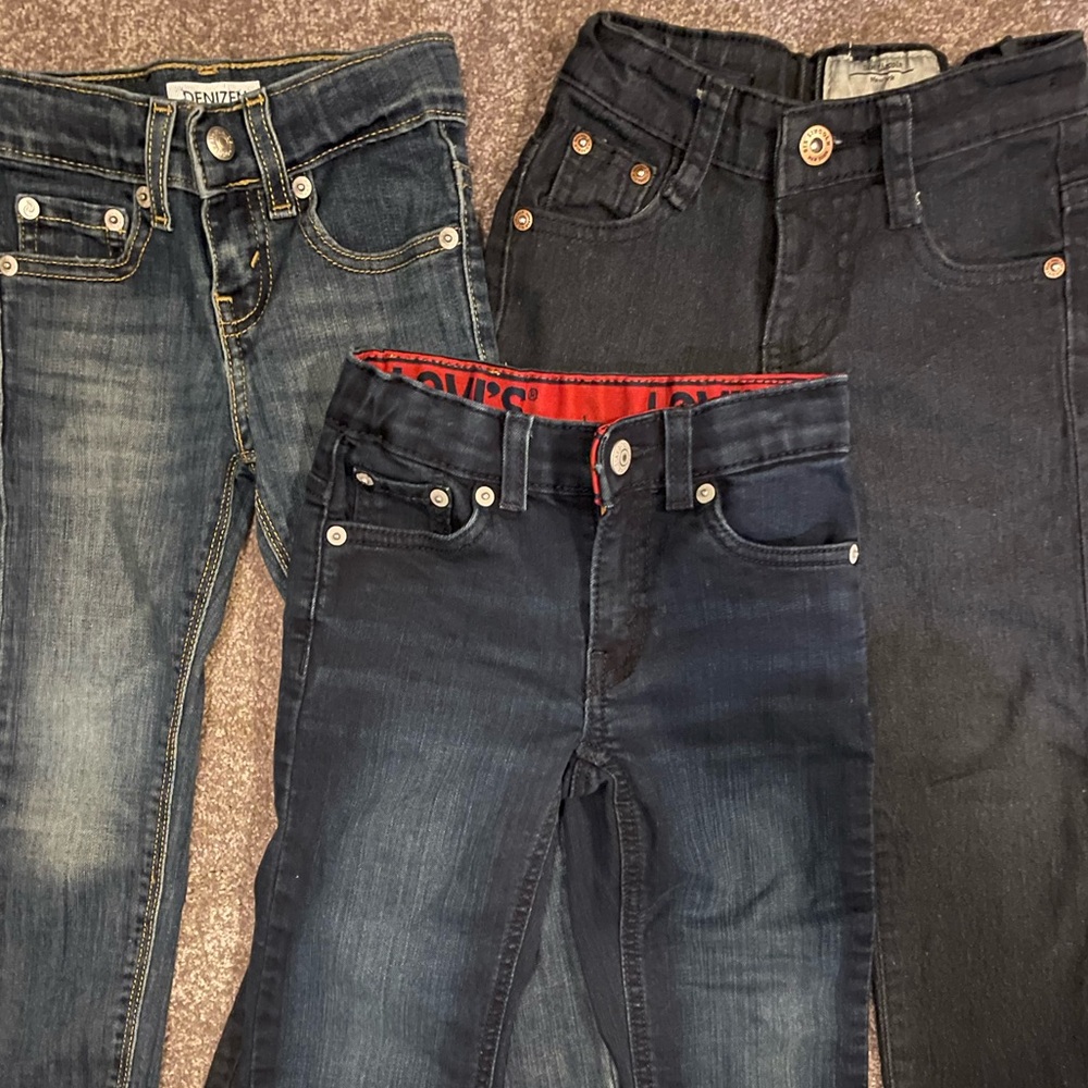 Boys size 4 Jeans - Six Lincoln, Levi’s, Denizen Levi’s